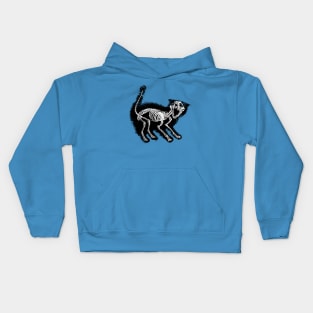 the purrfect scare Kids Hoodie